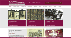 Desktop Screenshot of burstowandhewett.co.uk